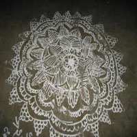 rangoli jhoti chitta, odisha