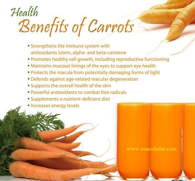 Benefits of Carrot Health and Food Tips NuaOdisha