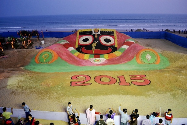 Sand Art Of Puri, Odisha