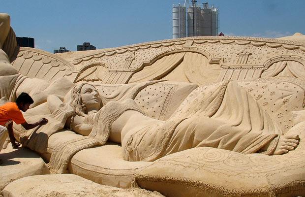 Sand Art Of Puri, Odisha