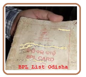 BPL APL Card List Of Odisha State  2025