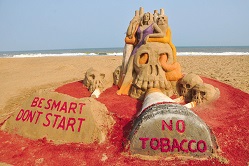 Manas Kumar Sahoo Sand Art Puri Odisha