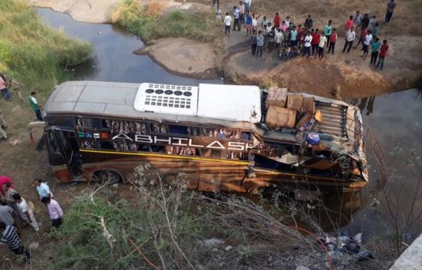 2 Killed Over 30 Injured as Bus Falls off Bridge in Odishas Kalahandi-2018