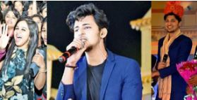 Darshan Raval performs at Sisupalgarh Mahotsav, Bhubaneswar-2017