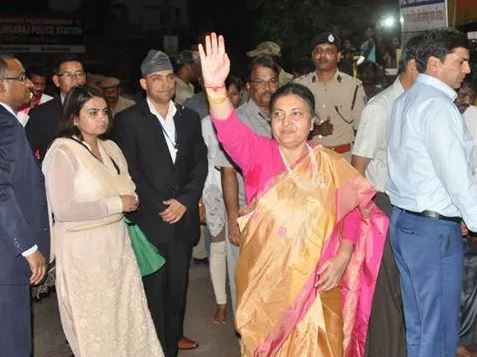 Nepal President Bidya Devi Bhandari Arrived in Odisha to Visit Konark Puri Today-2017