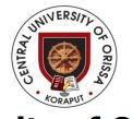 Project Fellow Post Vacancy in Central University of Orissa-Oct-2017