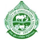 Job Openings in Orissa University of Agriculture and Technology, Odisha-Aug-2017