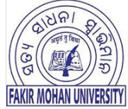 Job Openings in Fakir Mohan University, Odisha-Oct-2018