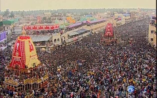 Over 10 Lakh Devotees Witnessed the World Famous Rath Yatra at Puri-2017