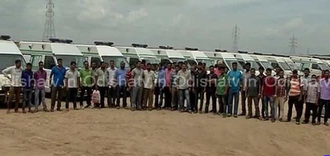Strike Of 108 Ambulance Staff Disrupts Emergency Services Across Odisha-2017