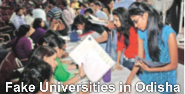Two Fake Universities Functioning in Odisha 23 Across India-2017