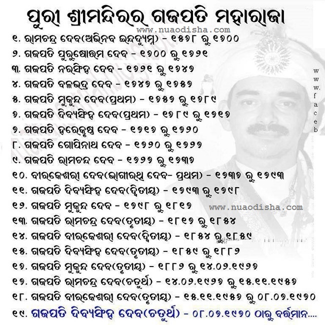 Kings Of Puri Gajapti