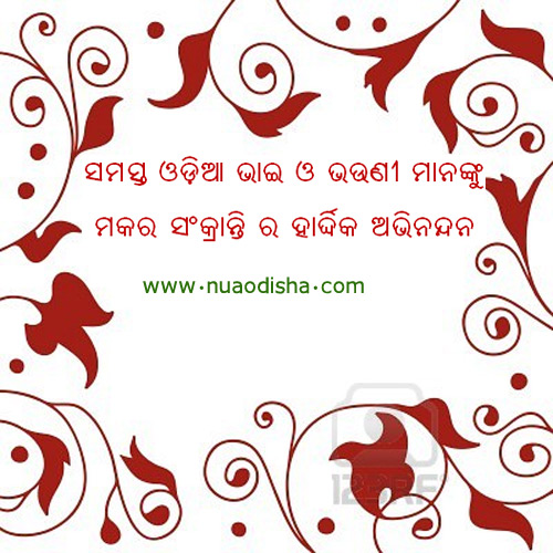 Happy Makara Sankranti Odia Images Greeting Cards 2025