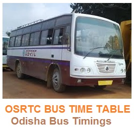 Odisha Bus Fare Chart